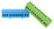 N Klemmen PE Klemme für Hutschiene Sammelklemmen 7-15 polig 16mm² fingersicher (12-Polig Blau - Grün)