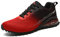 DANNTO Sportschuhe Herren Laufschuhe Turnschuhe Straßenlaufschuhe Atmungsaktiv Gym Sneakers(rot,40)