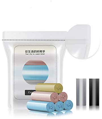 sxp Sacs À Ordures Pratiques, Sacs À Ordures Compostables 20L, 100 Sacs À Ordures De Recyclage pour La Cuisine, La Salle De Bain, Les Poubelles De Jardin