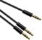 iYueMps 3.5mm Splitter Cable 2m/6.5FT 3.5mm Stereo Male to 2 Male Y Extension Audio Cable for PC Laptop Earphone Speakersrs