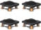 ONEON Add-on 4Pack Connectable Dolly Furniture Movers with 360° Rotating Wheels with Bearing