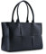 Gewebte Tasche für Damen, Leder-Umhängetasche, große Geldbörse, Handtasche