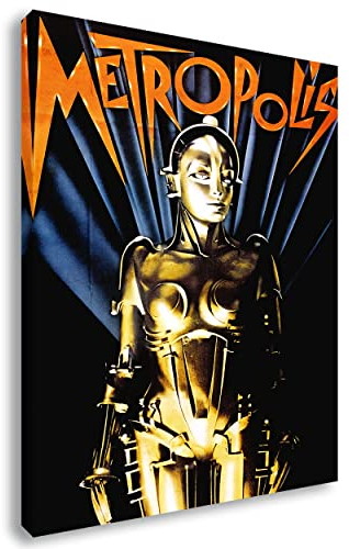 Leinwandbild Metropolis | Movie - Film, Klassiker - Alt, Kunst - Expressionismus - Poster, Klein bis Groß, Inneneinrichtung - Wohnung