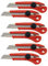 6 x Profi Cuttermesser 18mm Handwerkerausführung
