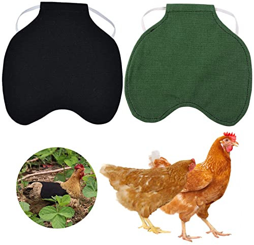 Huhn Weste,WideSmart Hühnersattel Hühner Warnweste Huhn Kleidung Geflügel Henne Sattel Henne Sattel Schürze Federschutzhalter Chicken Duck Wing Rückenprotektor Schürze für Huhn Ente Rückenschutz Jack