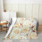 Kuscheldecke 80x150 Rose, Flanell Fleecedecke 3D Romantisches Thema Weiche und Warme Decke, als Sofadecke Wohndecke Tagesdecke Wolldecken, für Kinder Erwachsene