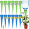 Plant Watering Devices,24 Pack Automatic Watering Spikes,Slow Release Plant Waterer,holiday plant self watering system for Indoor Bonsai Outside Baskets, Plastic Bottles Plant Feeders Drip Water