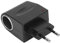 Convertitore da CA A CC 12V 1,5A, Adattatore per Caricabatteria per Auto Multifunzionale da 240V A 12V, Presa Accendisigari Universale per Auto con Indicatore LED per Elettronica di Piccole Auto