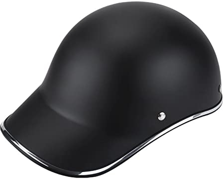Ailovone Fahrradhelm Baseball Cap Schutzhelm Winddicht Helm Erwachsene Helm Fahrradhelm Fahrrad Sturzhelm Reithelm Sonnenschutz Helm für Urban Commuter Männer und Frauen (Schwarz)