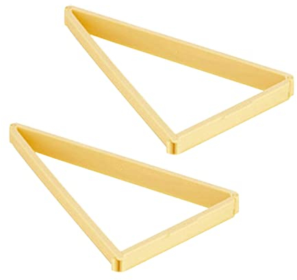 Operitacx 2pièces Outils De Pour Croissants De Moules Triangulaires Pour Pâtisserie à Amateurs De Boulangerie