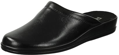 Rohde Damen, Frauen, Pantoletten, Slipper,Sandalen,Freizeitschuhe,Schlupfschuhe,schluepfschuhe,Slipper,Slides,Slip-ons,Mules,SCHWARZ,40 EU