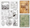 GLOBLELAND Japanische Aufkleber Transparente Stempel Mount Fuji Dekorative Transparente Stempel Silikonstempel Für Kartenherstellung Und Fotoalbum-Dekoration Und DIY-Scrapbooking