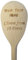 Wooden Spoon 300mm (12) with Custom Laser Engraving by TrophyMaster