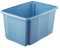 keeeper Aufbewahrungsbox mit Dreh-/Stapelsystem, 45 l, 54,5 x 39 x 29,5 cm, Emil Eco Line, Blau (Eco Sky Blue)
