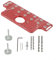 2 In 1 Hinge Door Puncher, Hinge Punch Set, Door Handle Shelf Pin Drilling Guide Jig, Aluminum Alloy Drilling Guide Template For Punching And Drilling(Type A)