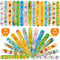 Viicoor Lot de 30 bracelets Slap pour enfants - Style animaux - Gadget de fête - Cadeau de printemps (Animaux-30P)