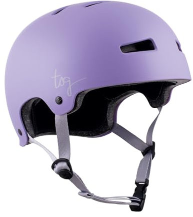 TSG Evolution Wmn Fahrrad- und Skaterhelm mit bequemer Passform | Radfahren, BMX, Skateboarding, Rollerblading, Roller Derby, E-Boarding, E-Skating, Longboard, Skaten | EPS-Schutz und
