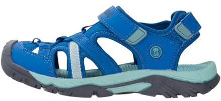 Trollkids Kids Stavanger Sandal XT | Geschlossener Zehenbereich, Elastische Schnürung mit Klettriegel