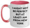 Da New York with Love, divertente tazza da caffè bicolore regalo per gli amanti di New York dagli amici, idee regalo uniche per la festa della mamma