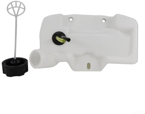 Eawfgtuw Conjunto de tanque de combustible de gasolina para desbrozadoras 1E34F, accesorio de repuesto de tanque de combustible de plástico