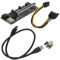DIYEAH 1 Set Pcie Graphics Card Extension Adapter Plus for Enhanced Gaming Multimedia Experience External GPU for Laptop Supports High Performance Graphics Processing
