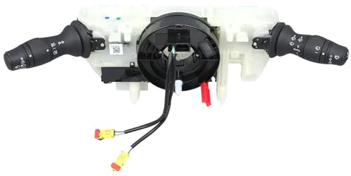 Partsline Contacteur Tournant compatible avec Mégane III Scénic III | Avec commodo. Aussi compatible avec Grand Scénic III. Réf. équivalentes : 255520013R, 255670019R