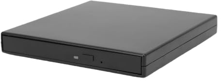 VBESTLIFE Externer USB-CD-DVD-Brenner, Tragbares 5-Gbit/s-Laufwerk für Laptop-Desktop, Lesen/Schreiben, BD 100 GB, CD 700 MB, DVD 4,7 GB (Silver)