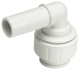 John Guest Speedfit PEM222222W 22 mm x 22 mm Stem Elbow