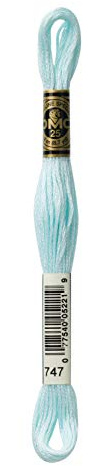 DMC Six Strand Cotton Embroidery Floss 700-799