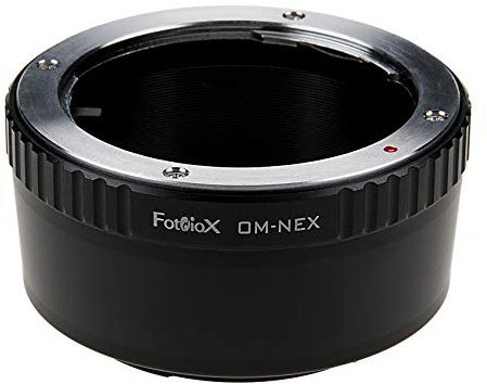 Fotodiox Anello Adattatore per Olympus OM Zuiko Obiettivo a Fotocamera Sony Alpha Nex E