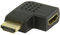 Valueline Nedis Left Angled HDMI Adapter - Black