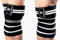 Urban Lifters Vendas resistentes para rodillas levantamiento de pesas. Longitud extendida de 200cm pulgadas. Vendas para sentadillas, powerlifting, culturismo y prensa de piernas. Unisex (par)