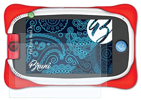 Bruni Schutzfolie kompatibel mit Fuhu Nabi Jr. Folie, glasklare Displayschutzfolie (2X)