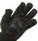 Il Lago Grüne Fleecehandschuhe mit weichen Lederbesätzen (Braun), sehr weiche Handschuhe, (Medium)