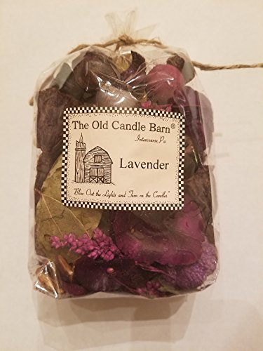 Old Candle Barn Lavender Potpourri Sachet - Well scented, Unique home decoration, Refreshing aroma and color pop