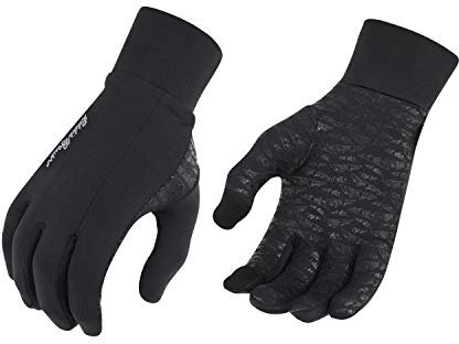 Eddie Bauer Men's Standard Midweight Glove, Black, Large