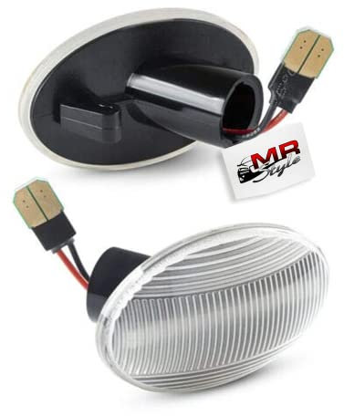 MR-Style LED Seitenblinker klarlas [71018], 2 Blinker kompatibel mit Combo, Corsa B, Tigra A, Astra F
