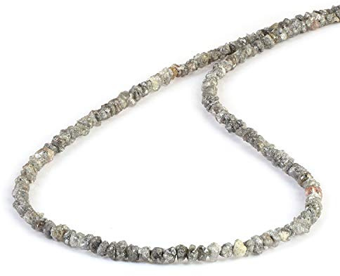 Vatslacreations Natürliche blaue Nugget-Diamant-Halskette für Frauen, Edelstein, handgefertigter Schmuck aus 925er Sterlingsilber für sie, Jahrestag, Geburtstag, Neujahr