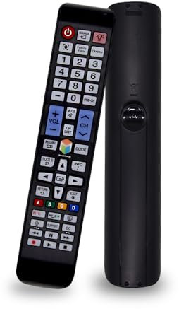Replacement Samsung TV Remote Control for All Samsung Smart TV LCD LED QLED UHD Plasma 4K 3D HDTV with Backlit - No Setup Needed