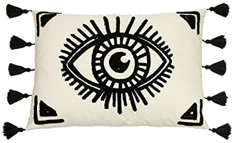 furn. Ashram Augenkissenbezug, Polyester, Einfarbig, 35 x 50cm