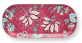 Pip Studio Flower Festival Kuchenplatte Dark pink 33,3 cm