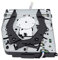 Yctze per PS4 Slim Blu Ray Disc Drive, unità Ottica Interna Ultra Sottile, unità Disco Ottico Sostitutiva per Console di Gioco, Supporto Luce Blu, Monoculare