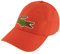 Lacoste Unisex - Erwachsene Baseball Cap RK9871, Damen,Herren Schirmmütze,Baseball Mütze,Kappe,Orange,TU