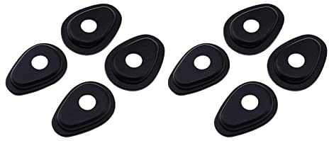 KVSERT 8 Stück für FZ1 FZ6 FZ8 FZ16 XJ6 XSR 700 XSR 900 MT-09 Tracer 900-09 Blinker Blinker Adapter Abstandshalter