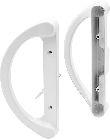 Prime-Line C 1360 Schiebetürgriff für Terrassentür, Weiß