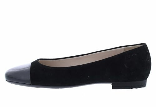 Sioux Damen Villanelle Ballerinas, Schwarz, 39 EU