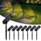 CORSLUX Solar Spot Lights Outdoor 3000K Warm White Uplighters Waterproof Solar Spotlights Yard and Lawn Path (8 Packs)