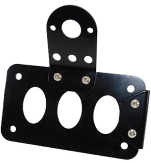 For Harle&y Sportster XL883 Motorcycle Side Mounted License Plate Rear Taillight Bracket Aluminum Licence Plate Bracket