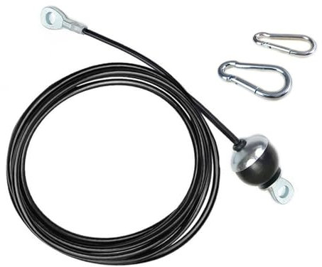BBYPP Cable de Acero para Fitness, Cable de Gimnasio, Alambre de Acero para Polea Máquina Gym en Casa