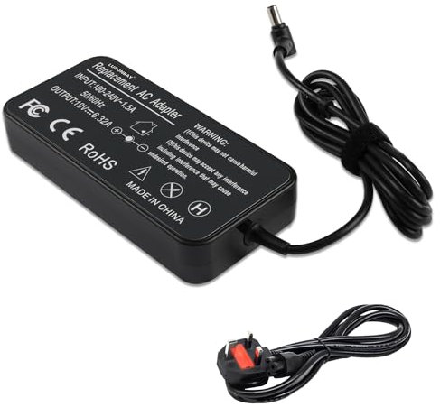 120W 19V 6.32A 6.0X3.7mm AC Adapter Charger Replacement For Laptops Asus TUF Gaming Series fx705gm fx705ge fx705gd fx505gm FX505 FX505GD fx505ge fx505gd FX505DY fx505dd FX705DY TUF705GD